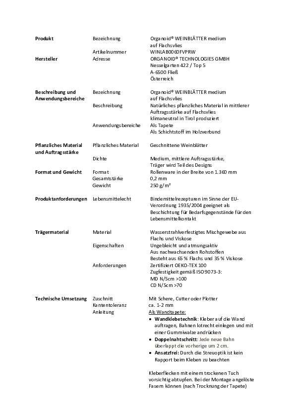 WINLAB0060FVPRW_Organoid®-WEINBLAeTTER-medium-auf-Flachsvlies_Ausschreibungstexte.pdf