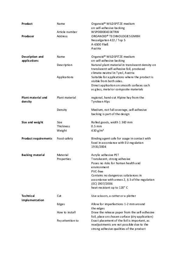 WSP0000045SKTRW-Organoid®-WILDSPITZE-medium-on-translucent-self-adhesive-backing_tender-specifications-1.pdf