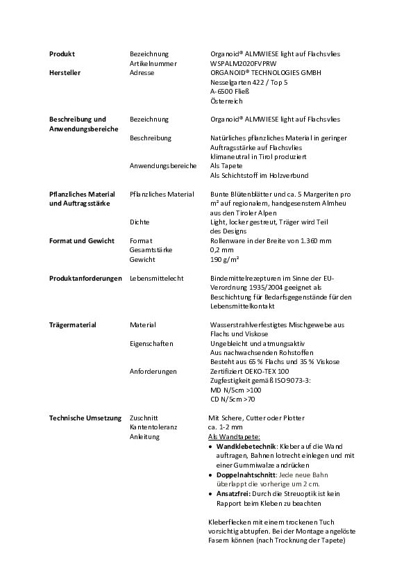 WSPALM2020FVPRW_Organoid®-ALMWIESE-light-auf-Flachsvlies_Ausschreibungstexte.pdf
